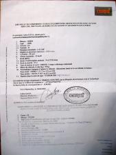 certificat de conformité aprilia rs 50